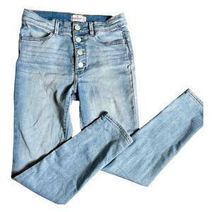 JORDACHE High Rise Skinny Jeans Girls Size 14
